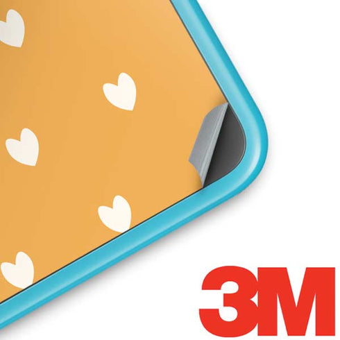 Yellow and White Hearts Nintendo 2DS XL (2017) Skin